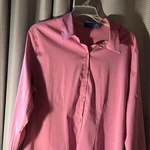 DGC’s Classic Pink Button-Up Blouse 3x